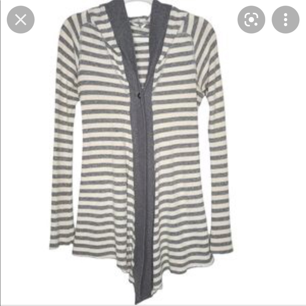 Hard Tail thermal hooded cardigan